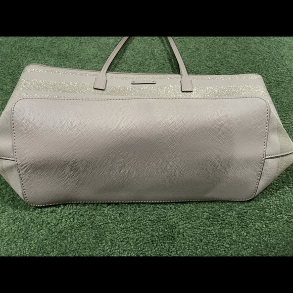 Authentic Kate Spade large gold champagne tote - Picture 4 of 5